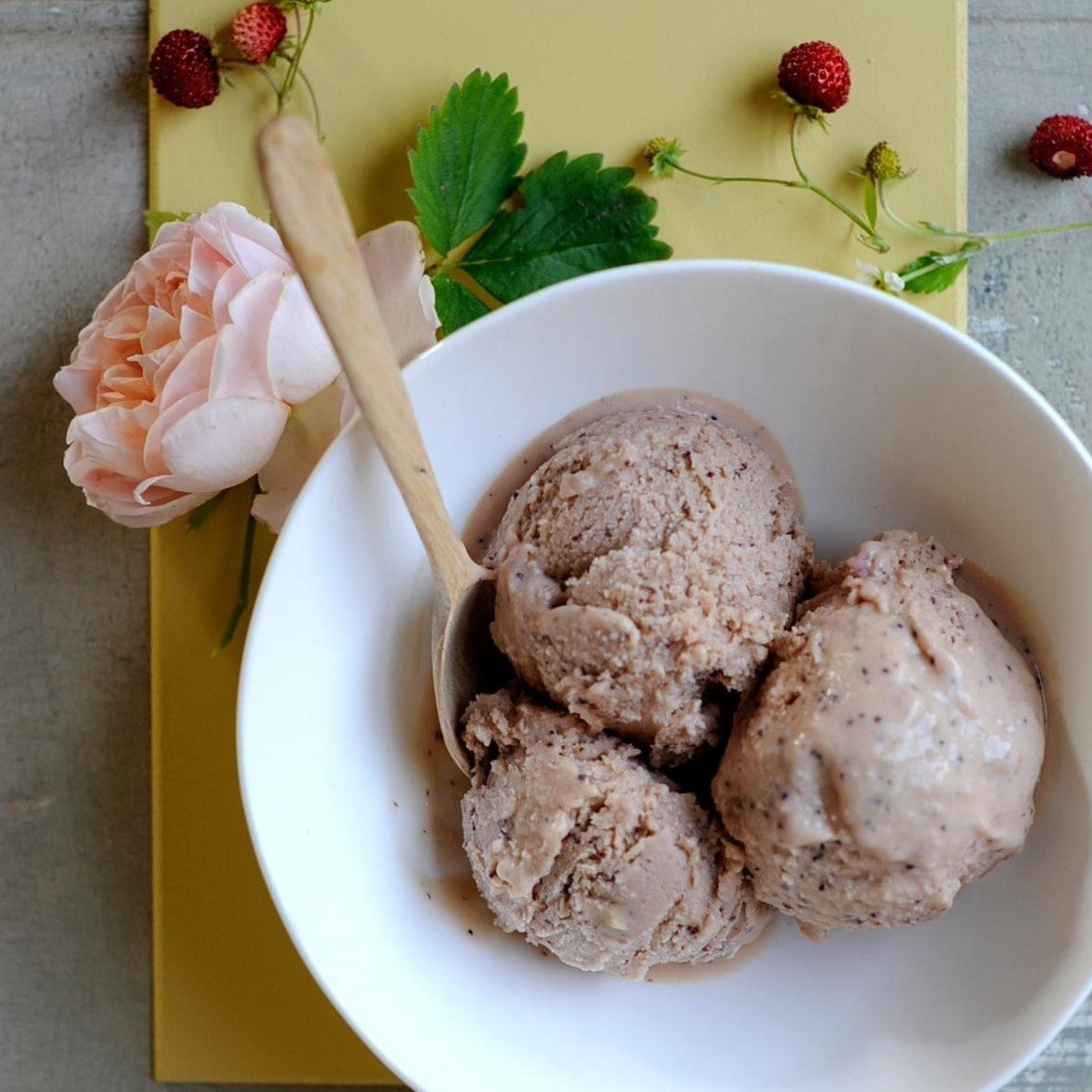 Strawberry Vanilla Ice Cream Recipe