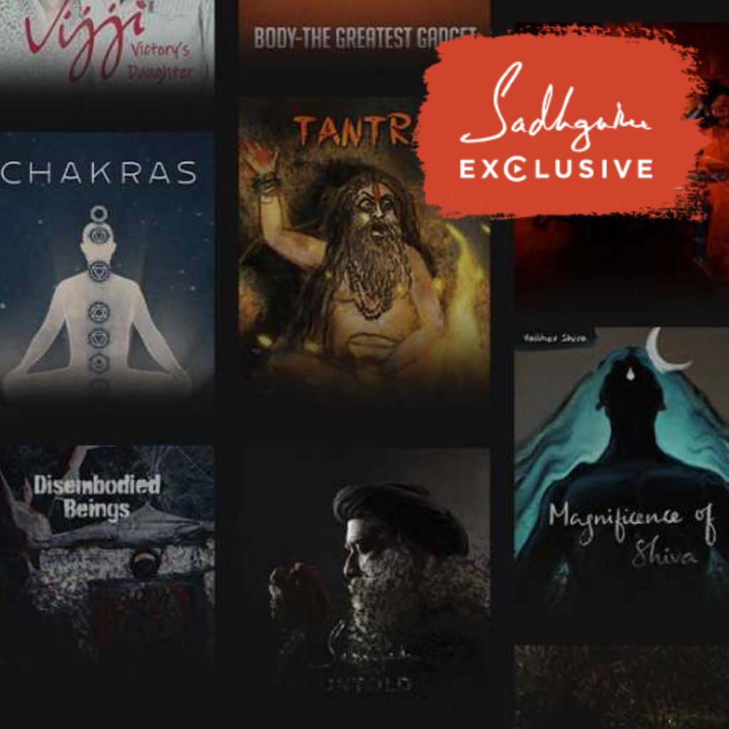 screenshot from Sadhguru Exclusive registration website